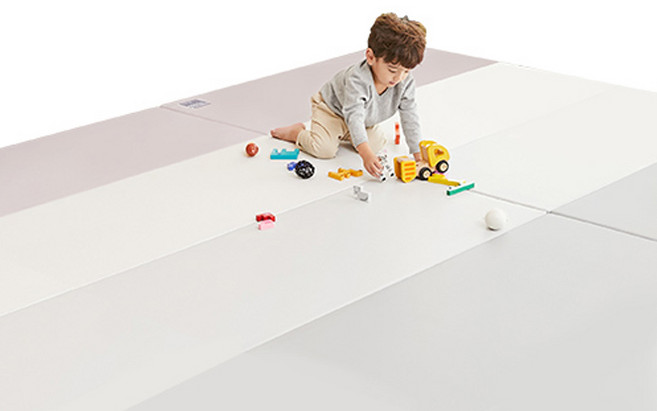 알집매트 칼라 폴더매트, 그레이핑크