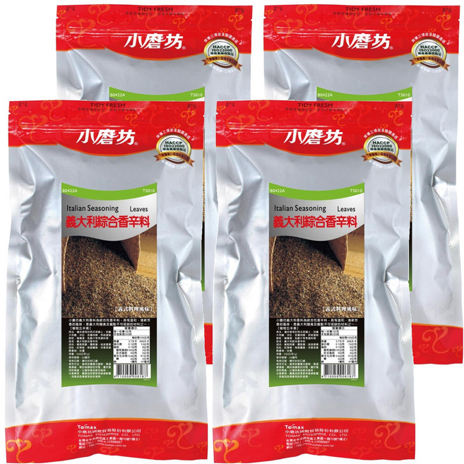 小磨坊 義大利綜合香辛料, 250g, 4包