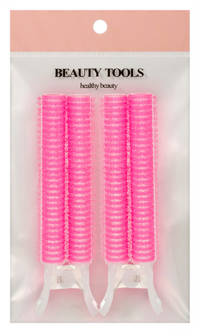 루이본 뿌리볼륨집게 핑크, 2개