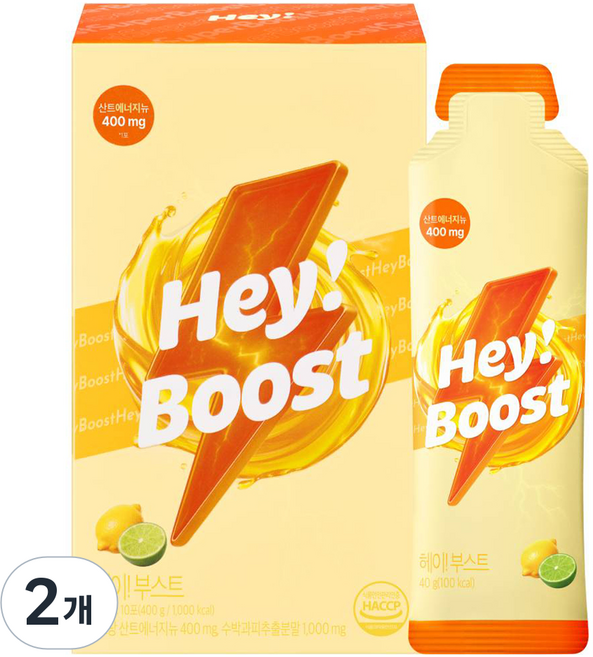 FOODOLOGY Hey Boost 果凍, 2個, 10冊