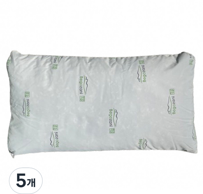 Begozani 扁柏蕎麥枕芯, 5個, 混合顏色