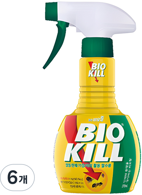 비오킬 동성비오킬 살충제, 370ml, 6개