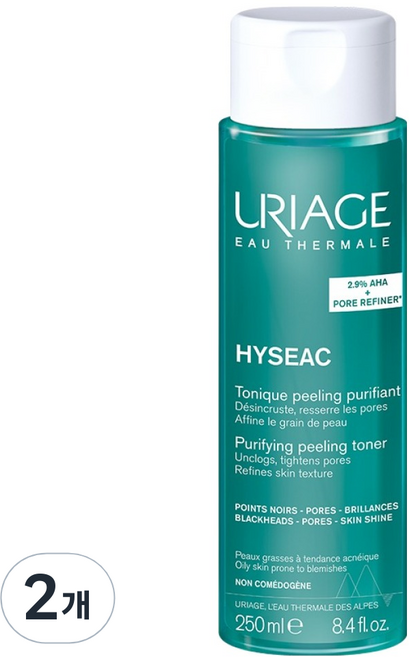 유리아쥬 이제악 토너, 250ml, 2개