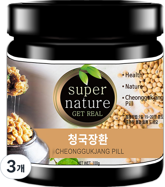 스타일쿡 청국장환, 130g, 3개