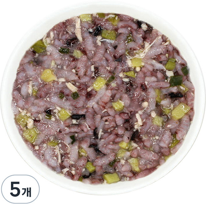 짱죽 실온이유식 치킨애호박진밥 후기, 혼합맛(닭가슴살/애호박), 160g, 5개