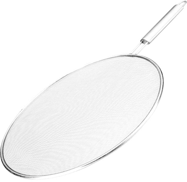 벨라쿠진 스테인리스 스틸 기름튐 방지 프라이팬 덮개, 30cm, 1개