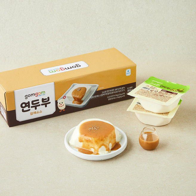 곰곰 연두부 참깨소스 804g, 1세트