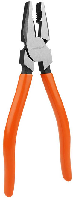PowerSync 群加 8吋偏心省力鋼絲鉗 網齒 WDA-PB200 215 x 52 x 16mm 330g, 1個