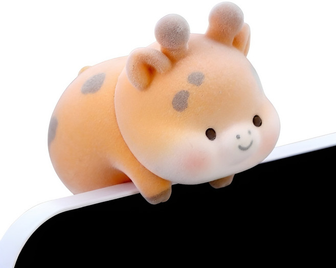 Cocoryou 柔軟動物玩偶 長頸鹿 室內裝飾, 混合色