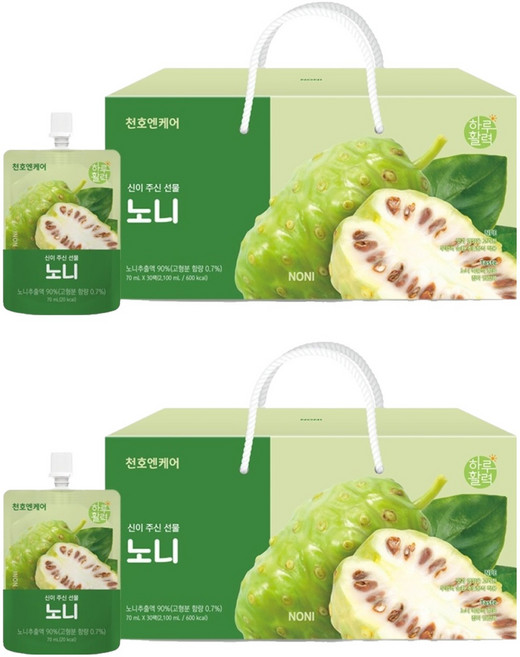 천호엔케어 노니즙 30p, 2.1L, 2개