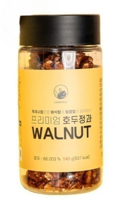 루미쉘 프리미엄 호두정과, 140g, 1개