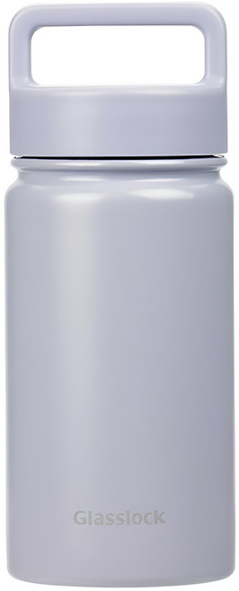 글라스락 스포티 핸들 텀블러, 페일라벤더, 350ml, 1개