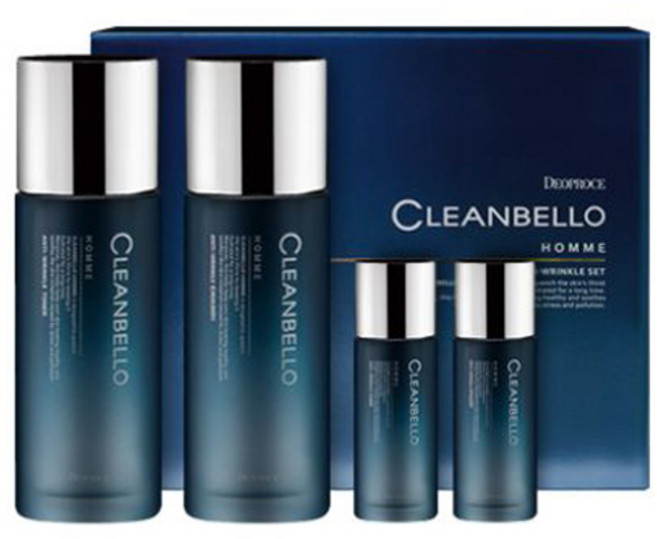 디오프러스 크린벨라 옴므 안티 링클 스킨로션 기초 4종 세트, 1세트