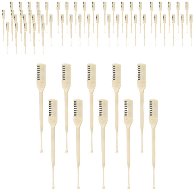 리빙홈디테일 콧털제거기, 60개, 화이트