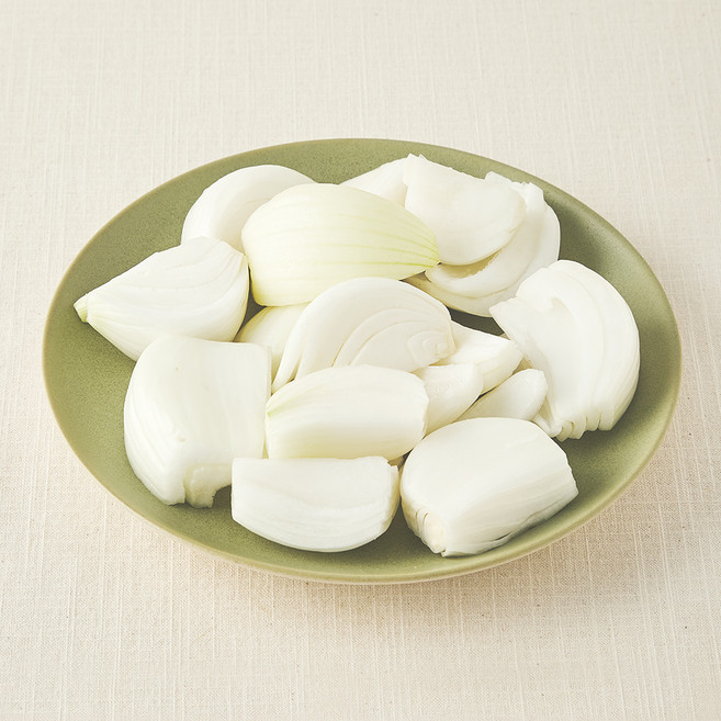친환경 양파 나박썰기, 300g, 2개