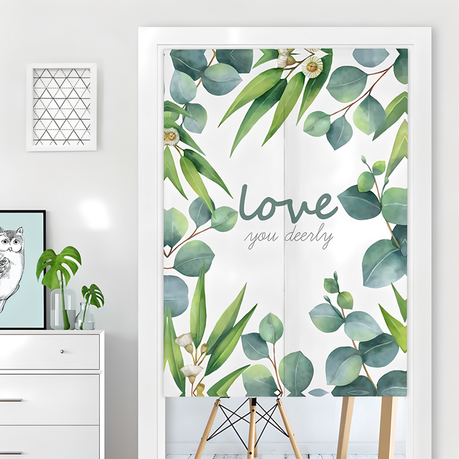 半島良品 棉麻門簾風水簾, 銀葉桉