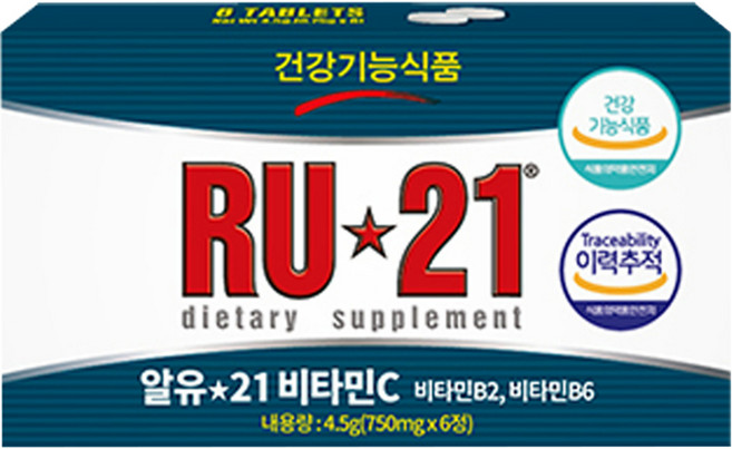 알유21 비타민 C 4.5g, 6정, 1개