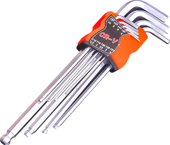 QTOOLS 內六角扳手組 423g 2個, 1組