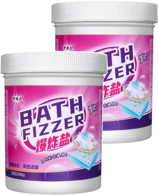 YFRBATH 尹夫人 黑科技洗衣粉, 500g, 2罐