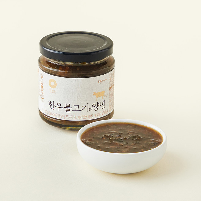 청정원 한우불고기양념 (냉장), 250g, 1개