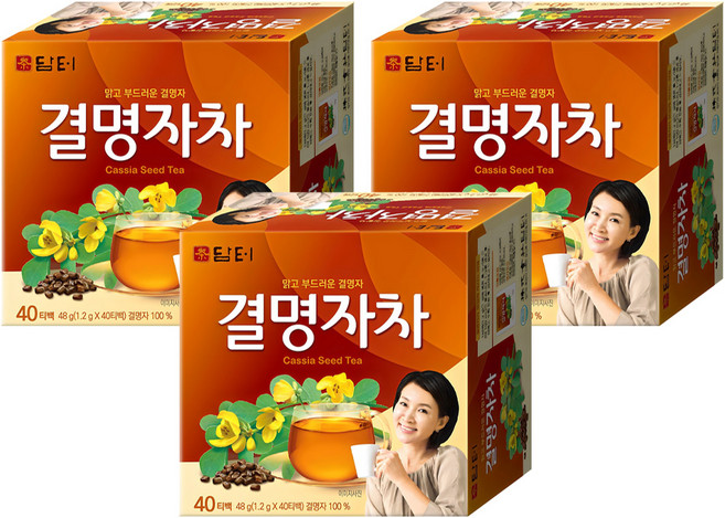 담터 결명자차, 1.2g, 40개입, 3개