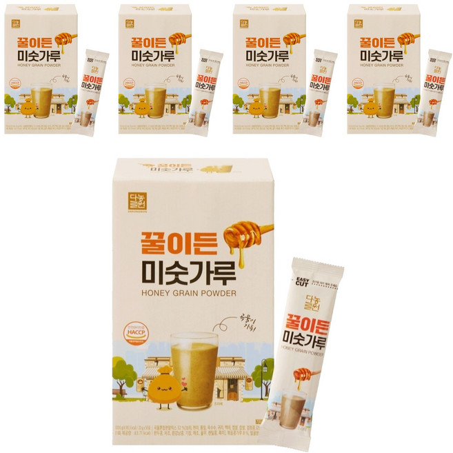 다농원 꿀이든 미숫가루 50p, 1kg, 5개