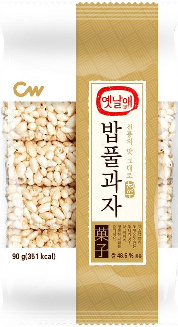 청우 옛날애 밥풀과자, 90g, 1개
