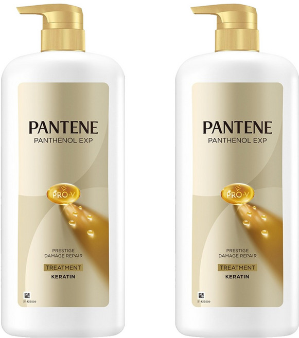PANTENE 潘婷 奢華修護受損髮質護髮素, 2個, 1.2L