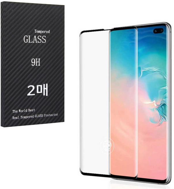 pines 5D 풀커버 강화유리 필름 2p, 1세트