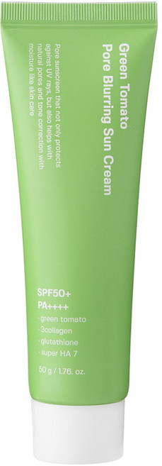 SUNGBOON EDITOR 綠番茄毛孔模糊防曬乳, 1個, 50g