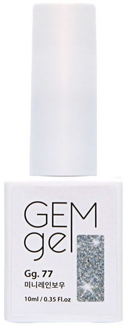 아이빛 네일아트 젬젤 컬러 젤네일, 77미니레인보우, 10ml, 1개