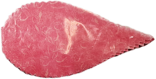 Ideal Wrapping 毅典 粉紅樹葉麻糬紙 127mm, 200入, 1組