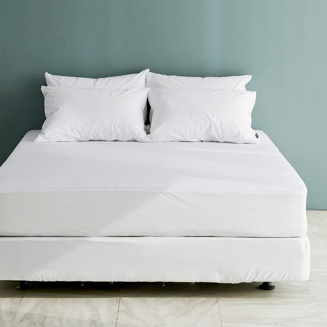 라뽐므 텐셀 방수 매트리스커버 + 베개커버 세트