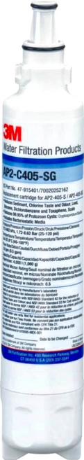 3M 抑垢生飲淨水系統 替換濾芯, 白色, 1個, AP2-C405-SG