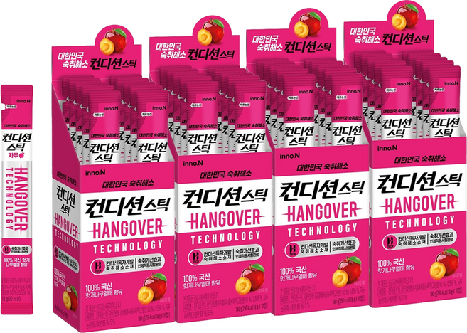 컨디션 스틱 자두, 180g, 4개