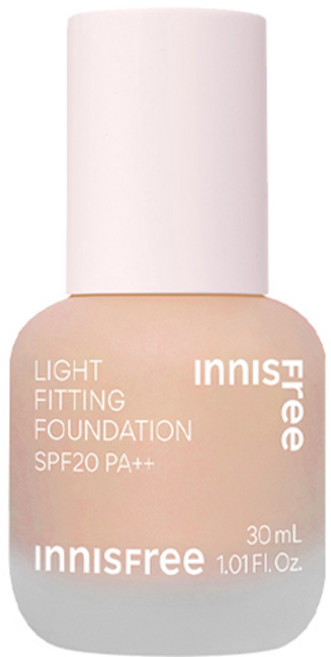 [비건뷰티] 이니스프리 라이트 피팅 파운데이션 30ml, 1개, 23N진저