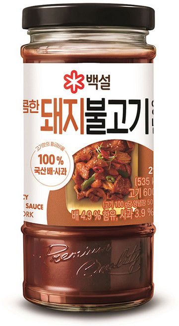 백설 매콤한 돼지 불고기 양념, 290g, 1개