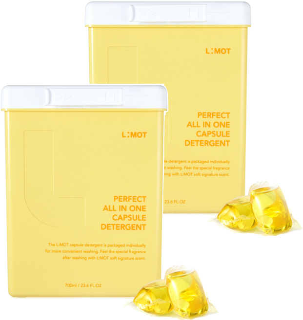 엘모트 퍼펙트 올인원 캡슐세제, 50개입, 2개