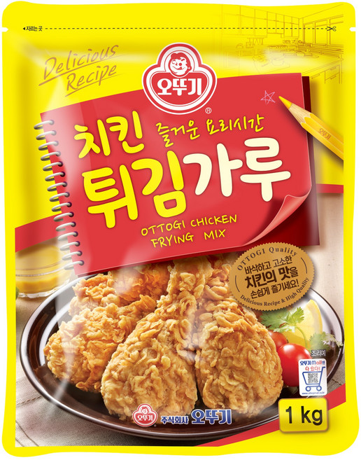 오뚜기 치킨 튀김가루, 1kg, 1개