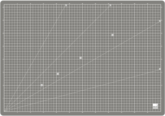 윈스타 칼라 데스크매트, 그레이