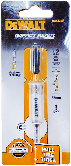 dewalt 得偉 強力起子頭夾磁器 dwa13ms 13mm, 1支