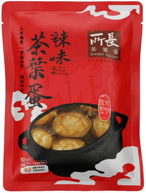 所長茶葉蛋 辣味茶葉蛋, 785g, 1包