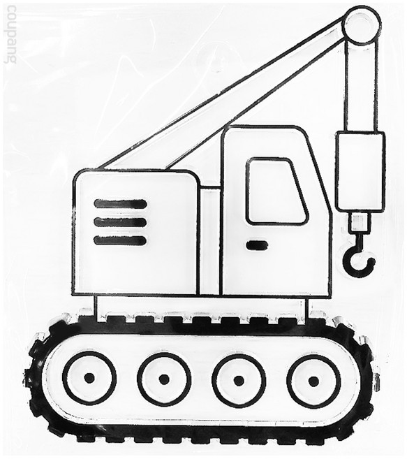 AMOS 阿摩司 壓克力模型版 S-26 - 小款 S152 吊車, 1個