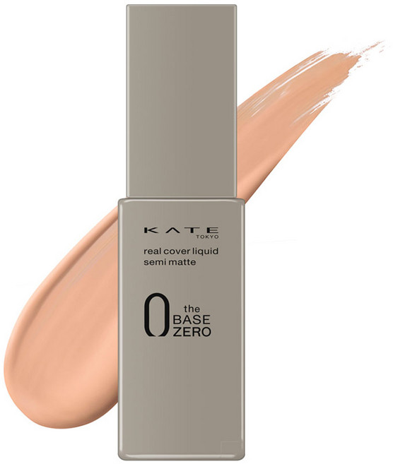 케이트 리얼 커버 세미 매트 리퀴드 파운데이션 30ml, 06 라이트 핑크, 1개