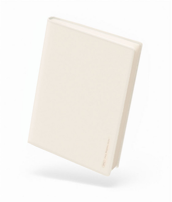 리코즈 라이트 북커버 M, 바닐라, 1개