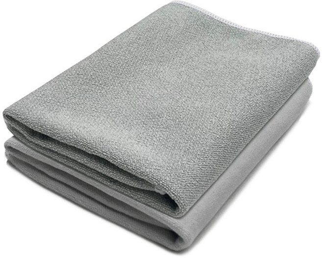 울트라레인보우 006 하이브리드 유리 & 실내 타월 2p, 그레이, 1개