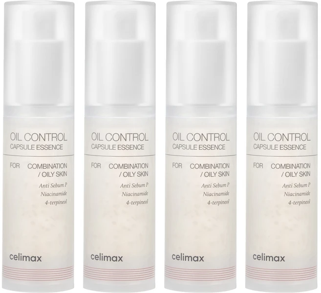 셀리맥스 오일 컨트롤 캡슐 에센스, 30ml, 4개 - 쿠팡