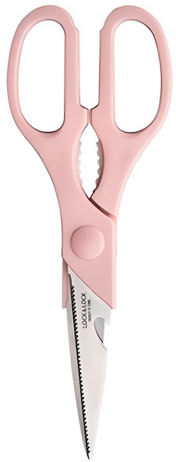 락앤락 컬러풀 주방가위 F00098, 핑크, 1개