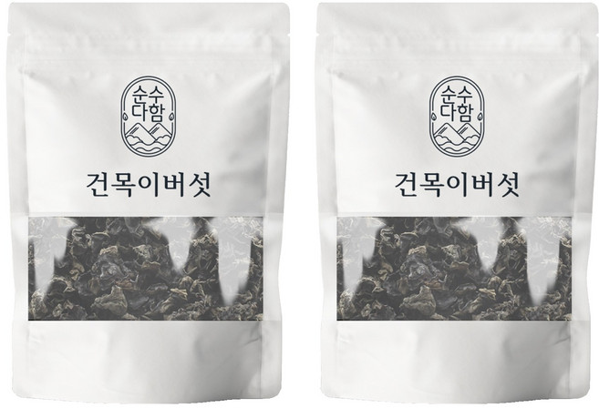 純達罕乾木耳, 2個, 300g