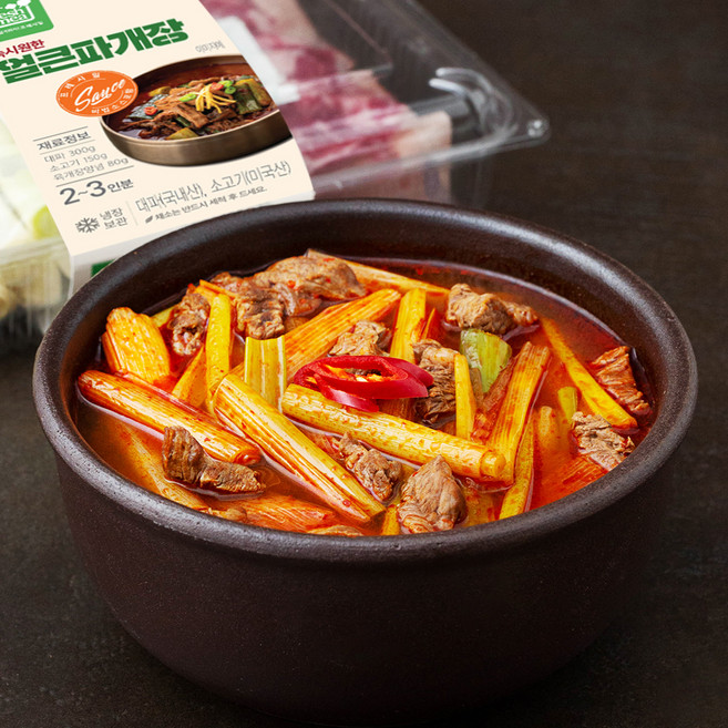 프레시밀 속시원한 얼큰 파개장, 530g, 1개